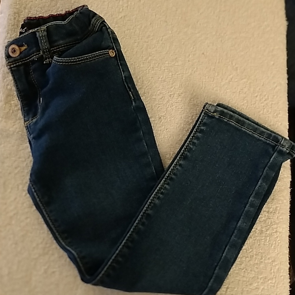 Little girls blue jeans